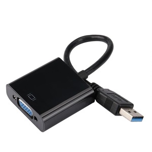 高品質USB3.0 to VGAアダプター1080p解像度ドライバーフリー、コンピューターからプロジェクターケーブル用金属とプラスチック製 - Product Image 5