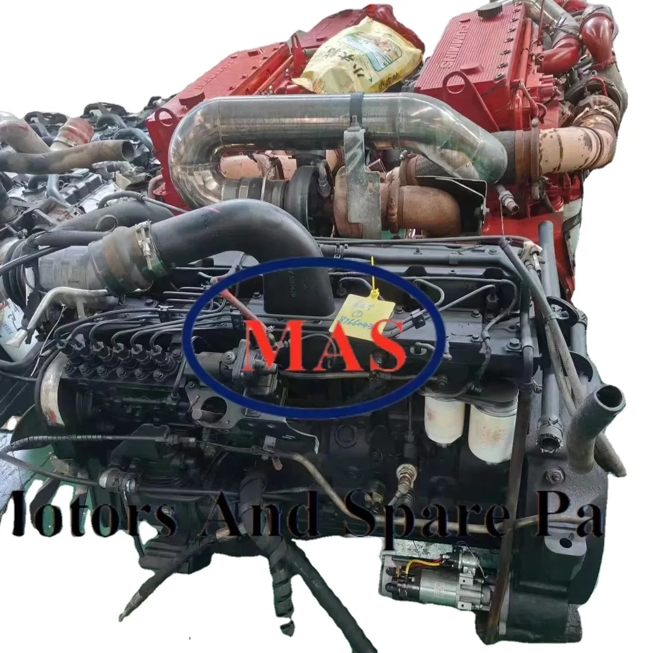 Cummins için yüksek kalite kullanılan motor 6bt motor yakıt pompası 6ct 6l 4bt motor parçaları ve şanzıman volan