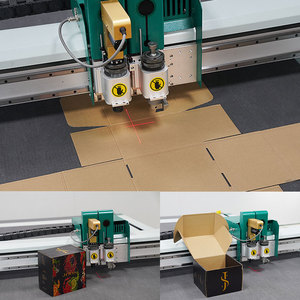 AOYOOグラフィックフラットベッドカッター2プライ段ボールシートカッタープラスチックシートカッター - Product Image 2