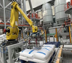 Sistema de paletización industrial Robot de carga y descarga Máquina apiladora Paletizador robótico