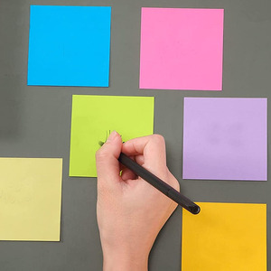 Hot Selling Custom Colorful Strong Adhesive <strong>Memo</strong> <strong>Pad</strong> <strong>Paper</strong> <strong>Block</strong> Stationery Eco Friendly Neon Color Sticky Notes <strong>Pad</strong> - Product Image 2