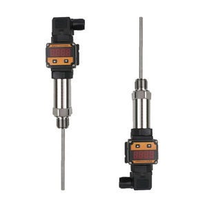 G1/2 Display digitale integrato trasmettitore di temperatura 4-20mA 0-10V inserzione sensore di temperatura Pt100 resistenza termica - Product Image 5