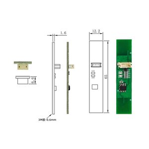 Taidacent-Interruptor de indicador de agua líquida, montaje de deslizamiento Digital multinivel, 2 puntos, sin contacto, Sensor de nivel de líquido capacitivo - Product Image 6
