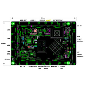 RK3566 android 13 PCBA-Platine für kleine Motherboards mit 4G LTED GSM-Modul und Antenne für Digital Signage - Product Image 6