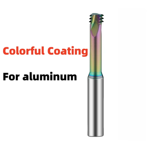 CNC Machine Three-Flute Thread Milling <strong>Cutter</strong> M2 M3 M4 M5 M6 M8 <strong>M10</strong> M12 M14 M18 Nano Coating Cemented Carbide ODM OEM - Product Image 3