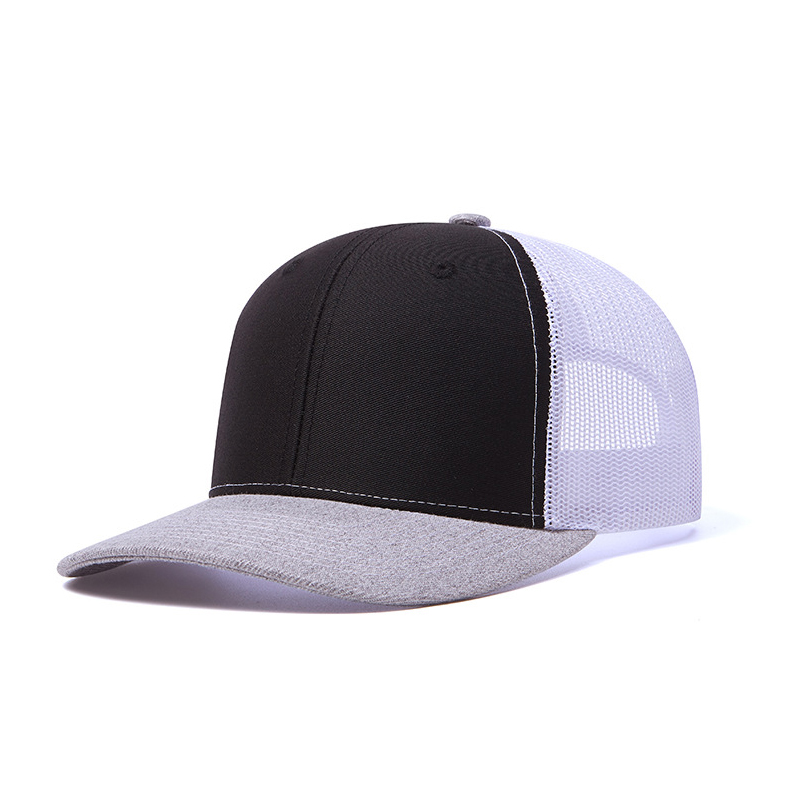 Maille noire + grise + blanche