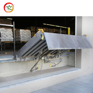 Plataforma elevadora de carga y descarga de contenedores eléctricos hidráulicos fijos al por mayor plataforma logística ajuste de pendiente - Product Image 1