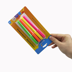 新产品彩色荧光笔水基荧光笔学生马克马卡龙彩色荧光笔 - Product Image 1