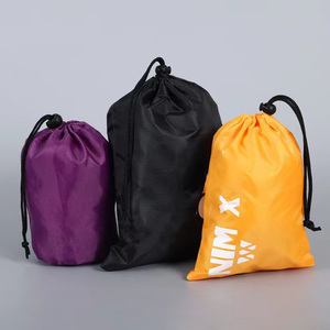 Y mochila Bolsas con cordón Venta al por mayor Tienda personalizada Gimnasio Deporte Logo Promocional Poliéster Nylon Impermeable A granel Bolsa de cuerda - Product Image 1