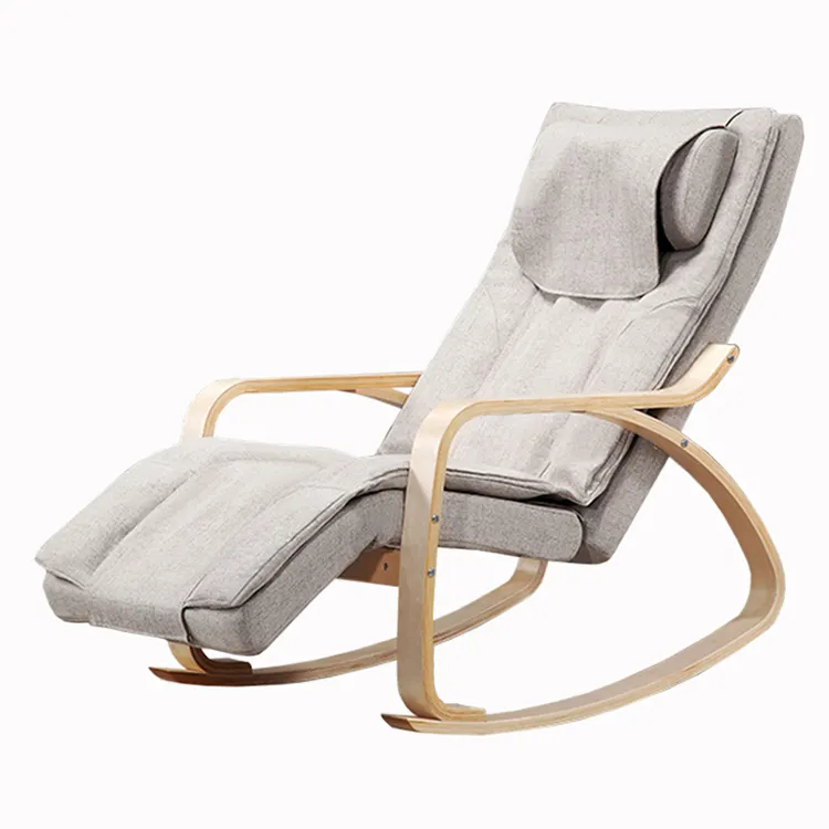 Cina OEM piccola sedia da massaggio a dondolo reclinabile per la cura del corpo portatile Shiatsu elettrico rilassante massaggio con sedia a dondolo