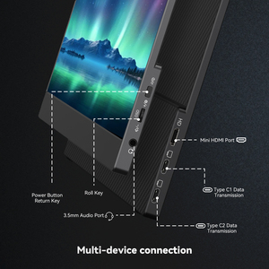 13 Inch LCD <strong>Monitor</strong> LCD Screen Product IP Panel Hdr <strong>Monitor</strong> Portable 13.3 No Battery <strong>Computer</strong> <strong>Monitor</strong> 1080p - Product Image 5