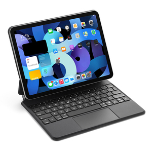 2022 iPad 10th Generation Smart Magic <strong>Keyboard</strong> Case Wireless BT Tablet Case Cover LED Backlit Touchpad Arabic USB New - Product Image 1
