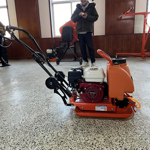 Tesviye ve sıkıştırma için küçük benzinli yürüyüş arkasında temel toprak yol asfalt beton Mini plaka titreşim actor ktör - Product Image 3