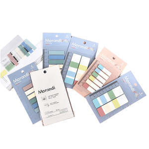 防水プラスチック卸売付箋インデックスラベルポスト分類ページネーションメモパッドNotebook with Post-tNote Notes - Product Image 1