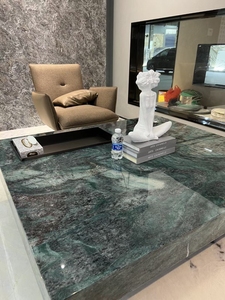 Yemek masası ofis masa dekoru için Oz yeşil mermer Modern tasarım Verde koyu mermer sihirbazı - Product Image 6