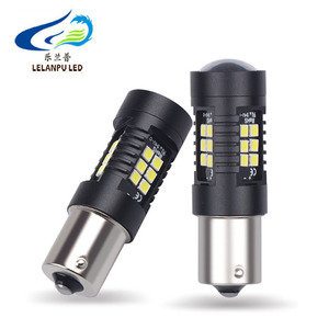 หลอดไฟ LED สัญญาณเลี้ยว1156 1157 7440 7443 3030รถ21smd ไฟท้ายสำรองไฟเบรกท้ายรถยนต์สัญญาณไฟเลี้ยว - Product Image 1
