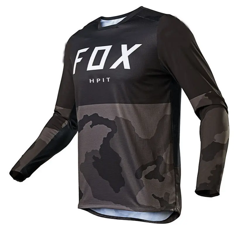 Maglia da corsa per motociclisti 2023 nuova FOX Speedo Mountain Bike da ciclismo a manica lunga