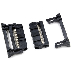 SHENZHENTP 2.54 มม.สนาม 2x8 ขา 16 Pin Idc Fc หัวข้อหญิงผีเสื้อซ็อกเก็ตตัวเชื่อมต่อสําหรับจอแสดงผล LED แบนสายเชื่อมต่อ - Product Image 1