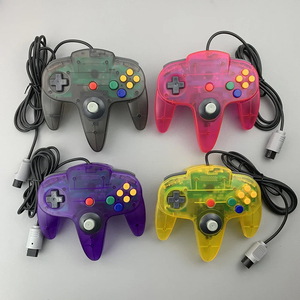 Gamepad con cable para NS 64 Host N64 Controller Gamepad Joystick para Classic Nintend 64 Console Games para Mac Computer PC - Product Image 1