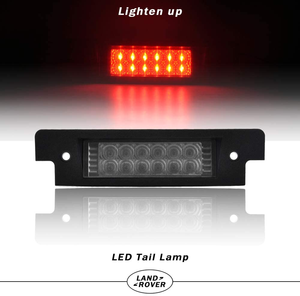 <strong>Red</strong> Tail Light Lamp Direct Fits Defender <strong>Led</strong> Third Brake Light for Land Rover Defender 94-04 Discovery I II 97-06 Defender - Product Image 3