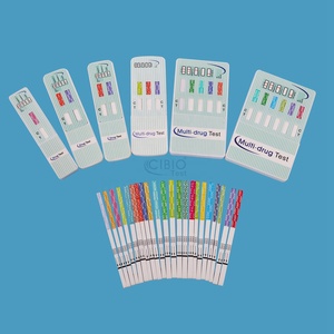 Test rapidi per lo screening dei farmaci nelle urine 10 pannelli per l'uso nei laboratori clinici, scheda dipcard per test antidroga in una fase, test delle urine dei farmaci - Product Image 2