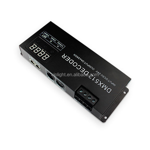 DC5-24V DMX 512 Decoder DMX512-24CH Anzeige DMX512 LED-Controller 24 Stromkreise Kanal