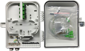 Pole-Mounted 4 6 8 12 16 24 Ports Glasfaser verteiler kasten mit SPS-Splitter für FTTH Network GPRS und TCP - Product Image 4
