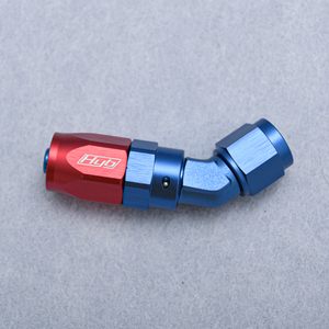ท่อหมุนอลูมิเนียม AN6 45องศาสีดำสนิทจบชิ้นส่วนที่มีประสิทธิภาพ - Product Image 6