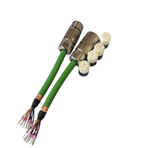 HIPERFACE/SSI kodlayıcı (24V) 18121942 PVC kablo taşıyıcı M23 12 kutup 20 kodlu açık iletken uç kollu elektronik uygulama - Product Image 1