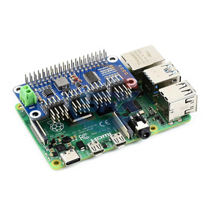 Raspberry Pi 4B 16-channel Servo Driver Board PWM modulo di controllo interfaccia I2C curva fila di perni - Product Image 3