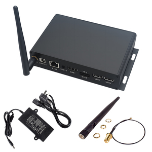 Caja de reproductor multimedia inteligente con pantalla 4K Android RK3568 Rockchip RK3568 con ordenador industrial RJ45 y software de publicidad digital, para el 2017 - Product Image 4