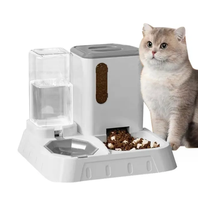 Автоматические кормушки для домашних животных большой емкости для хранения кормов для собак и кошек