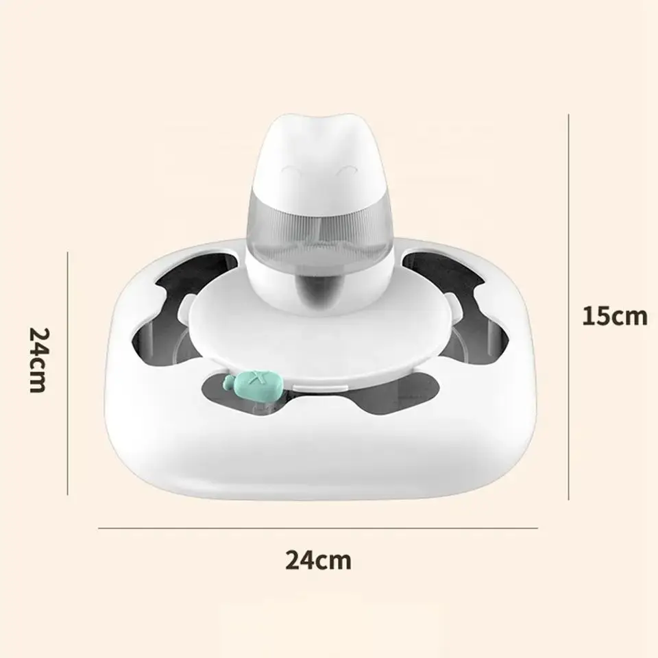 Modèle explosif le plus vendu nouvelle intelligence USB Rechargeable intelligent jouet d'alimentation pour animaux de compagnie chats chiens jouet interactif