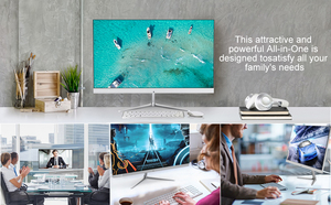 21.5'' 23.8'' AIO Monoblock Desktop Computer Core CPU I3 I5 I7 for Business 1920*1080P HD Graphics All in One <strong>Pc</strong> - Product Image 6