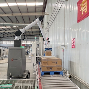 Botella Robot Paletizador 20kg 25kg 30kg Carga y descarga automática Apilamiento Robot Paletizador Máquina