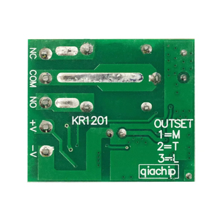 433MHz Drahtloser Fernbedienung schalter DC 12V 10A 1CH Relais modul Empfänger am AUS Fernbedienung für Gate-LED-Glühbirne DIY - Product Image 5