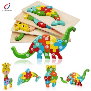 Trò Chơi Ghép Hình 3D Bằng Gỗ Cho Trẻ Em Thiết Kế Mới Đồ Chơi Bằng Gỗ Giáo Dục Montessori Cho Trẻ Em - Product Image 1