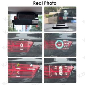 Vjoycar không dây xe BLE Carplay Head up Display Navigation H10 Google bản đồ miễn phí cửa sổ xe chiếu lái xe an toàn - Product Image 6