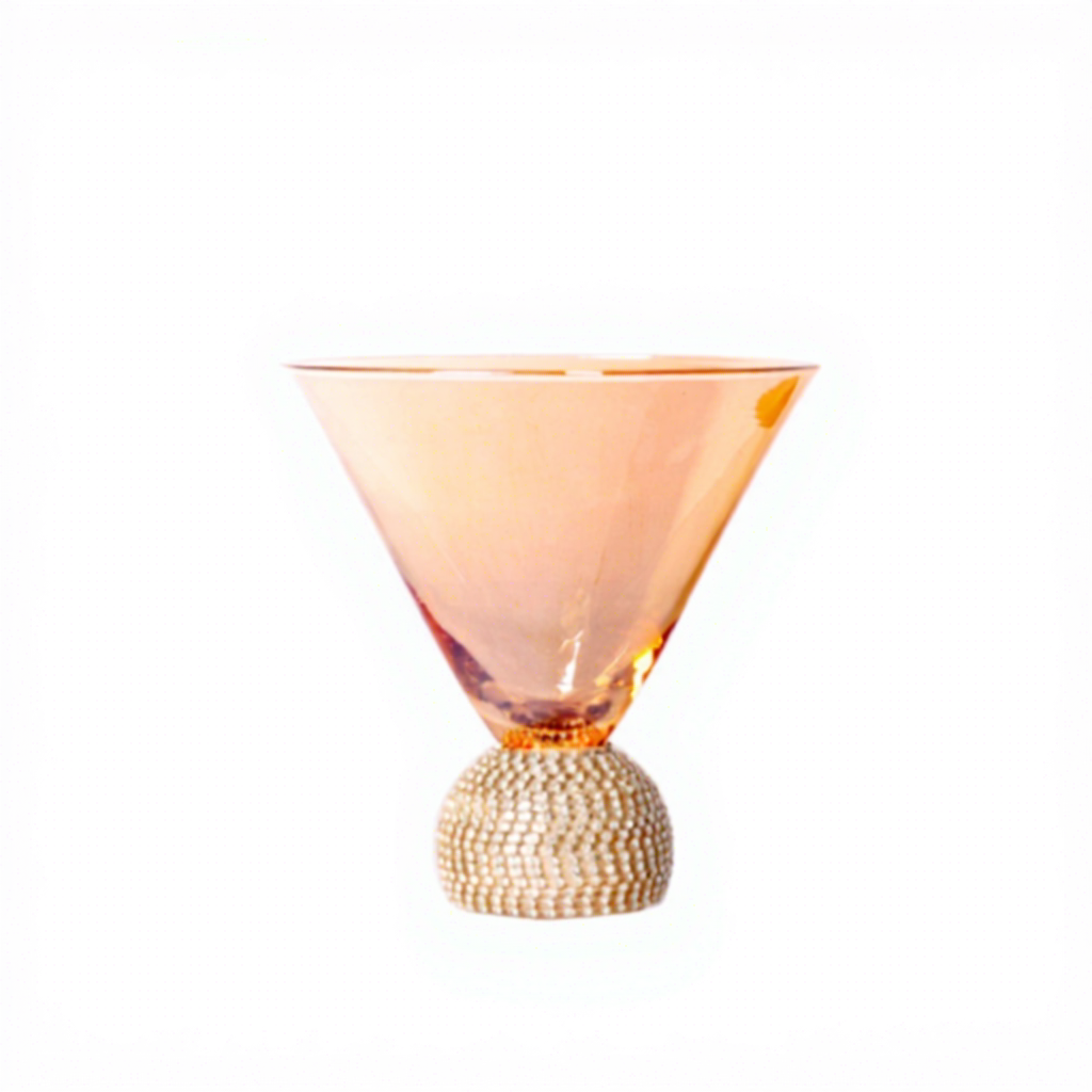 Coupe à glace - Or ambré diamant