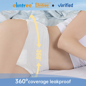 Elintree hoặc logo của riêng bạn thoáng khí siêu mỏng seluar bersalin Pad đồ lót dùng một lần siêu thấm kinh nguyệt quần - Product Image 4