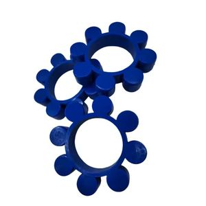 时尚梅花形橡胶制品独特优雅的垫子设计，带切割加工服务 - Product Image 3