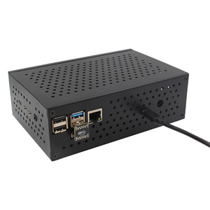 Naspi Gemini Dual 2.5 "Sata Hdd/Ssd Nas Case Kit con ventola Pwm, Raid, spegnimento veilig e spegnimento automatico Op Voor Raspberry Pi 4 - Product Image 2