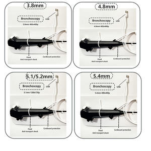 Médico USB Flexível Endoscópio Fibra Óptica Vídeo Portátil Veterinária Naso Pharyngo1280X720p Flexível Bronchoscop 3.8-4.8- 5mm - Product Image 3