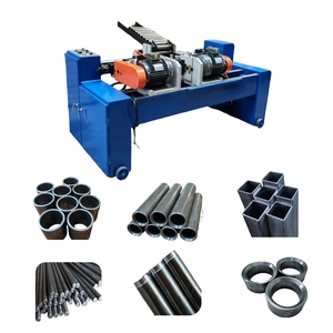 Hoch effiziente automatische Doppelkopf-Fasen maschine Rohrend kante Detaillierter Verarbeitung zahnrad kern zum Entladen von Rohren - Product Image 1