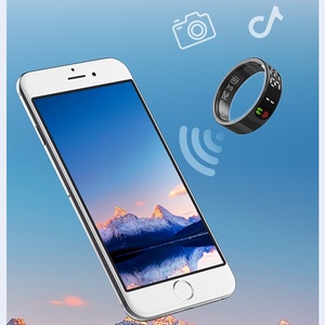 Funzione NCF monitoraggio del sonno lunga durata batteria IP68 impermeabile anello digitale indossabile display Smart Ring l