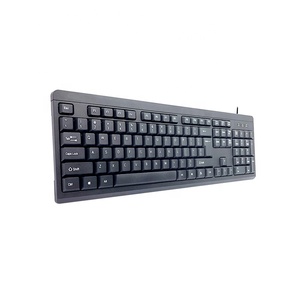 Hot Selling Classic Basic <strong>Keyboard</strong> 104/105 Keys Standard USB Wired Office <strong>Keyboard</strong> Customized Logo Color Packing Layput, K-312U - Product Image 2