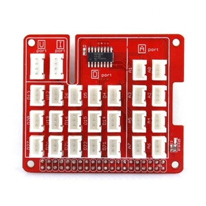 Taban Kalkanı Ahududu Pi 3 için UART I2C Analog Dijital Arayüzü kurulu ADC Chip MCP3008