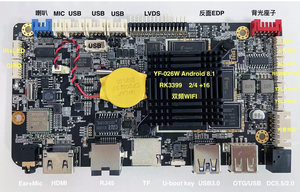 ROCK PI 4A 4B 4C Plus Rockchip RK3399 Entwicklungs board mit 4GB AI Kompatibel mit Android 10 Linux Ähnlich wie Raspberry Pi - Product Image 2