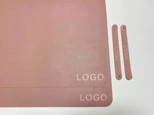 Stitched Wool XL Office Desk Pad Anti-Slip Basic <strong>Computer</strong> <strong>Keyboard</strong> Mat <strong>Custom</strong> Desk Mats with Felt - Product Image 5