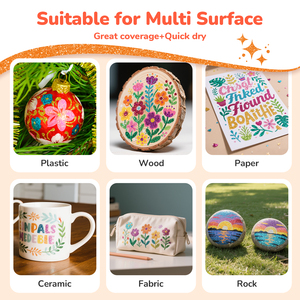 Joycat Glitter Marker Atacado Dual Tip Canetas Glitter Cores Metallic Shimmer Marker para DIY Fazendo Cartões de Natal Desenho Brinquedos - Product Image 5